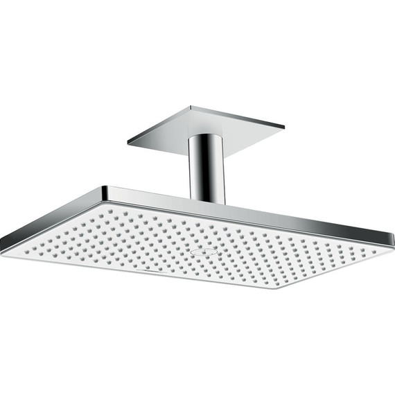 Верхний душ Hansgrohe Rainmaker Select 460 1jet 24002400, латунь/стекло, белый/хром - фото 