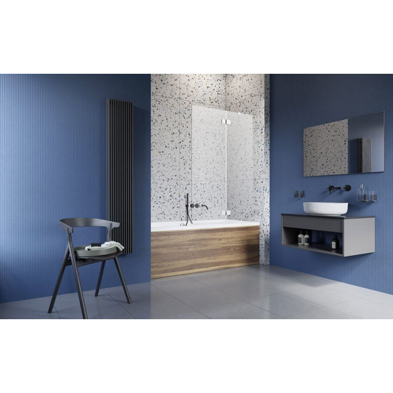 Шторка для ванны Radaway Essenza Pro PND II 140 см 10102140-01-01R, хром/прозрачное - фото 2