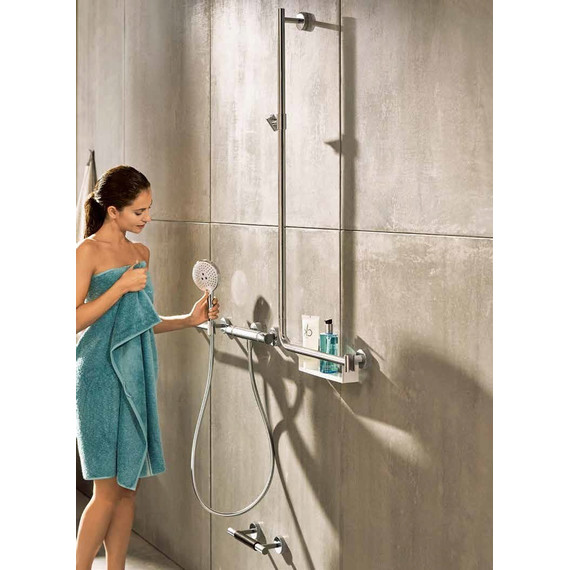 Душевой гарнитур Hansgrohe Raindance Select S 120 3jet 26324400, белый/хром - фото 3
