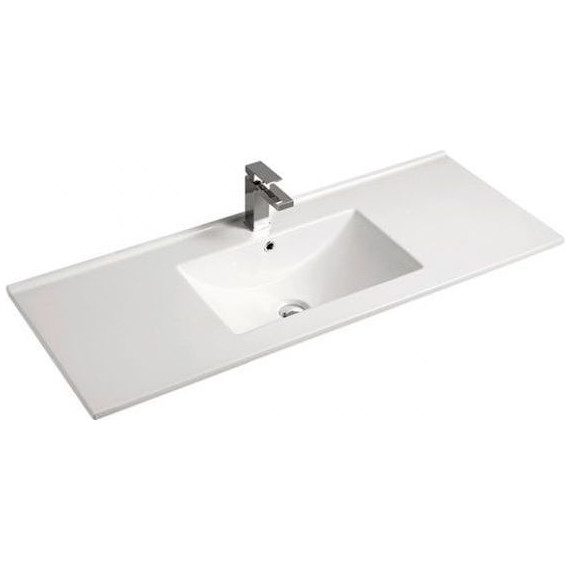 Тумба подвесная с раковиной Mirsant Next 120 см (раковина Next 120), белый - фото, картинка 4 Тумба подвесная с раковиной Mirsant Next 120 см (раковина Next 120), белый - фото 4