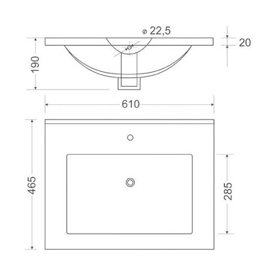 Тумба подвесная с раковиной Mirsant Next 60 см (раковина Next 60), белый - фото, картинка 6 Тумба подвесная с раковиной Mirsant Next 60 см (раковина Next 60), белый - фото 6
