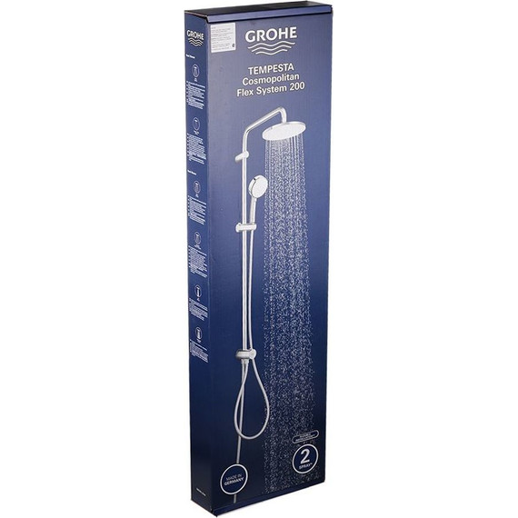 Душевая стойка Grohe New Tempesta Cosmopolitan 200 26453001 - фото, картинка 3 Душевая стойка Grohe New Tempesta Cosmopolitan 200 26453001 - фото 3