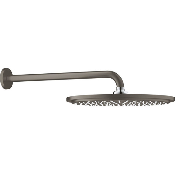 Верхний душ Grohe Rainshower Cosmopolitan Metal 26066AL0, 310 мм, латунь, темный графит матовый - фото 