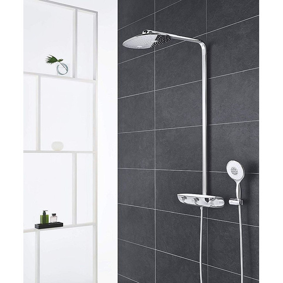 Душевая стойка с термостатом Grohe Rainshower SmartControl 360 MONO 26361000 - фото 5