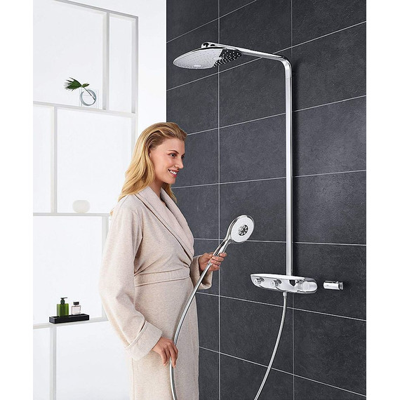 Душевая стойка с термостатом Grohe Rainshower SmartControl 360 MONO 26361000 - фото 6