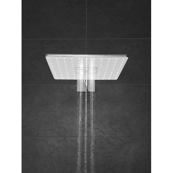 Верхний душ Grohe Rainshower 310 SmartActive Cube 26479LS0, белая луна - фото 5