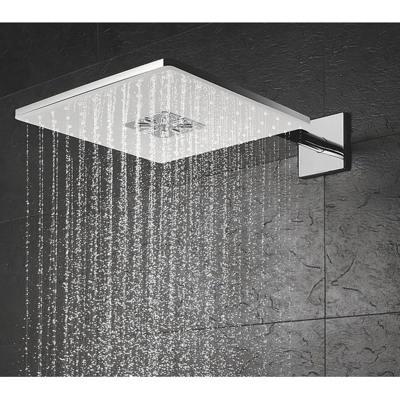 Верхний душ Grohe Rainshower 310 SmartActive Cube 26479LS0, белая луна - фото 6