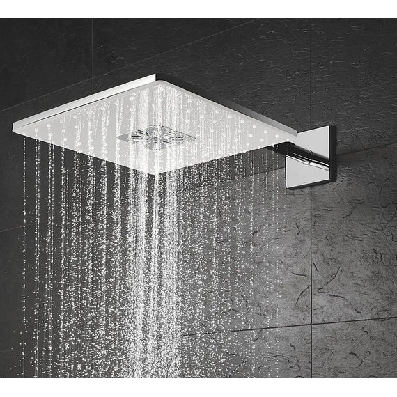 Верхний душ Grohe Rainshower 310 SmartActive Cube 26479LS0, белая луна - фото 7