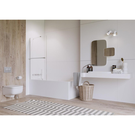 Шторка для ванны Radaway Idea PNJ II 60 см 10001060-01-01W, хром/прозрачное - фото 2