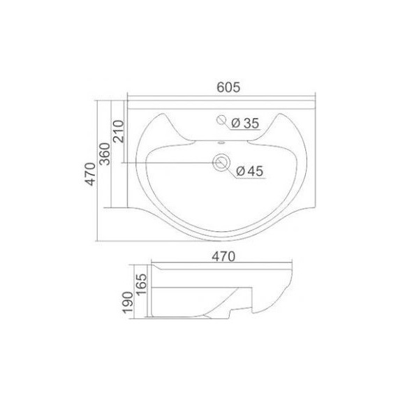 Тумба напольная с раковиной Mirsant Сандра 60 см, белый - фото, картинка 3 Тумба напольная с раковиной Mirsant Сандра 60 см, белый - фото 3