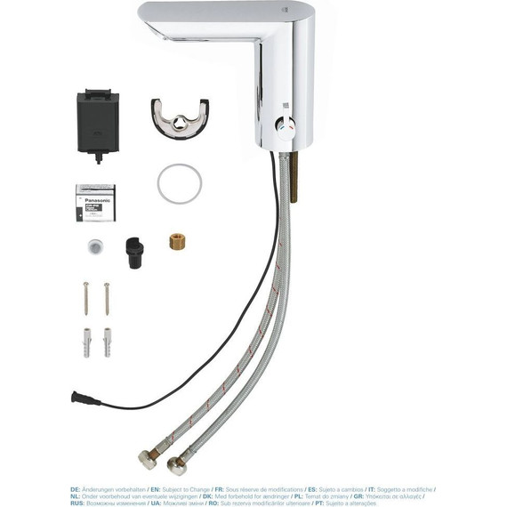 Смеситель для раковины электронный Grohe Bau Cosmopolitan E 36451000 - фото, картинка 2 Смеситель для раковины электронный Grohe Bau Cosmopolitan E 36451000 - фото 2