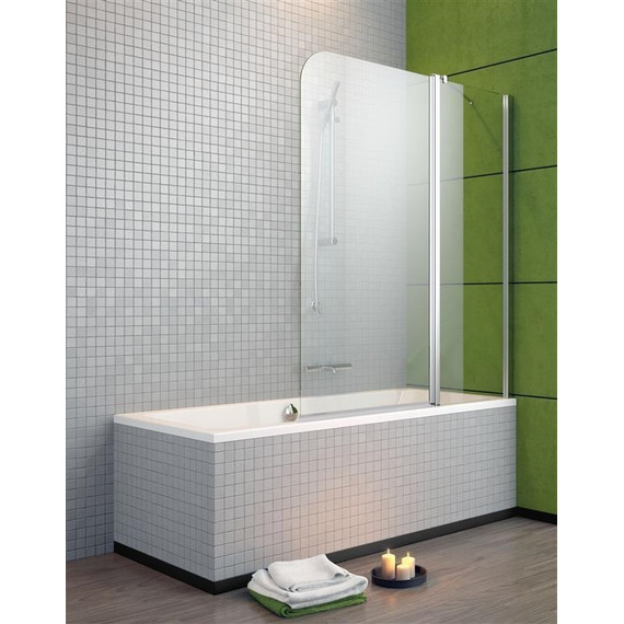 Шторка для ванны Radaway Eos PND II 130 см 206213-01R, хром/прозрачное - фото 