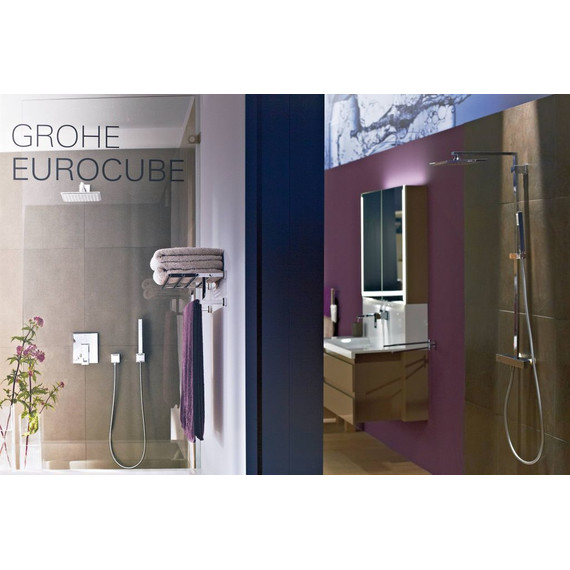 Душевой гарнитур Grohe Euphoria Cube 27703000 - фото 3