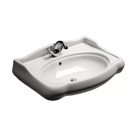 Тумба напольная с раковиной Opadiris Лоренцо 100 см, белый - фото 6