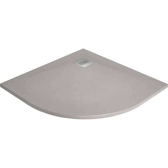 Поддон мраморный Radaway Kyntos A Cemento 90х90 см HKA9090-74, цемент - фото 2