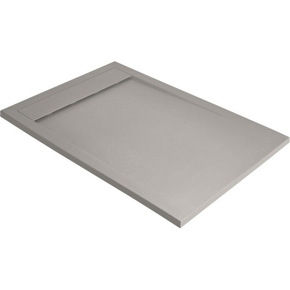 Поддон мраморный Radaway Teos F Cemento 140х100 см HTF140100-74, цемент - фото 