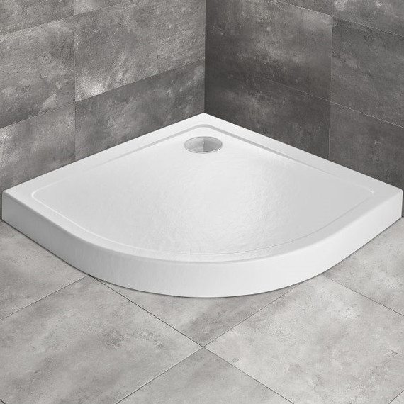 Поддон акриловый Radaway Doros A Compact Stone White 90х90 см SDRA9090-05-04S - фото 