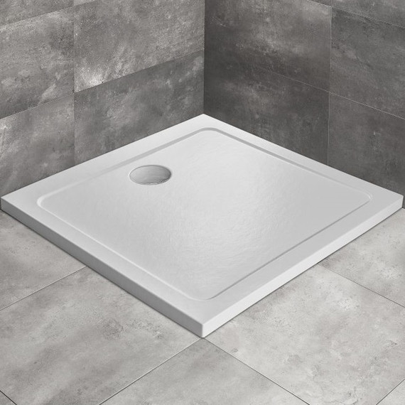 Поддон акриловый Radaway Doros C Stone White 90х90 см SDRC9090-01-04S - фото 