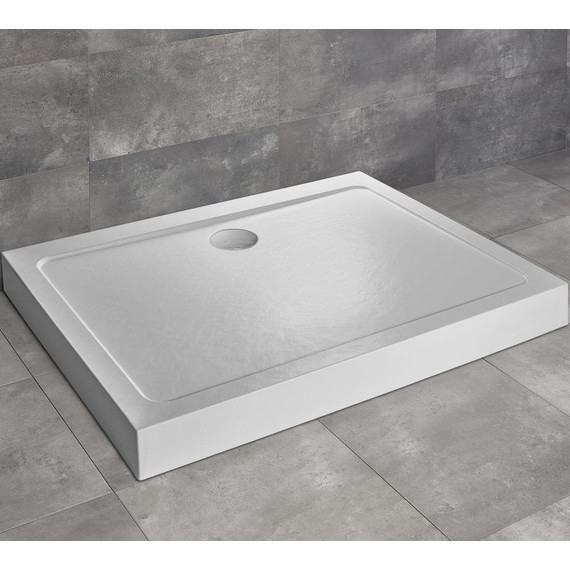 Поддон акриловый Radaway Doros D Compact Stone White 100х90 см SDRD1090-05-04S - фото 