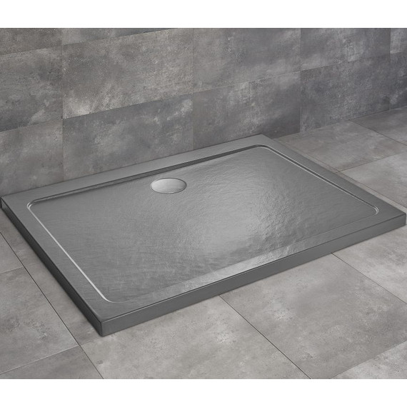 Поддон акриловый Radaway Doros D Stone Anthracite 100х90 см SDRD1090-01-64S, антрацит - фото 