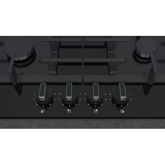 Газовая варочная поверхность Neff N 70 T26CS49S0R (чёрное стекло) - фото 2