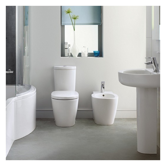 Унитаз-компакт безободковый Ideal Standard Connect AquaBlade E039701+E785601 - фото 3