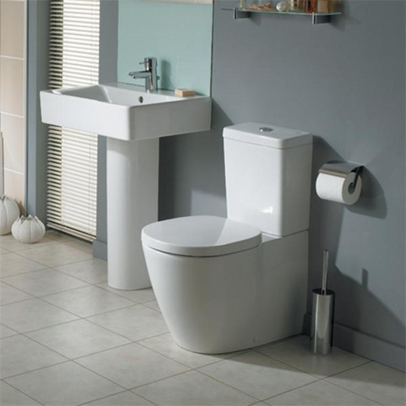 Унитаз-компакт безободковый Ideal Standard Connect AquaBlade E039701+E797001 - фото 4
