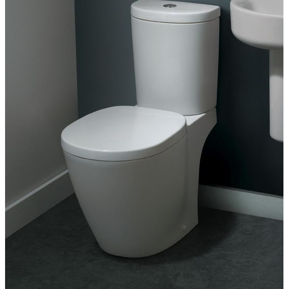 Унитаз-компакт безободковый Ideal Standard Connect AquaBlade E042901+E785601 - фото 3