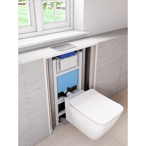 Кнопка смыва Ideal Standard Oleas M3 R0123JG, матовый хром - фото, картинка 4 Кнопка смыва Ideal Standard Oleas M3 R0123JG, матовый хром - фото 4