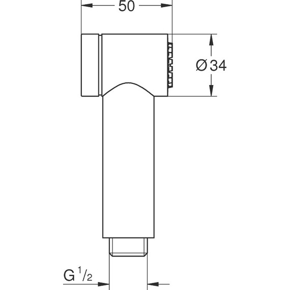 Гигиенический душ Grohe Sena Trigger Spray 35 26328000 - фото 3