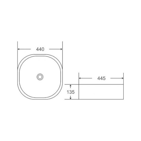 Раковина-чаша Mirsant Shell-0318 45 см - фото 3