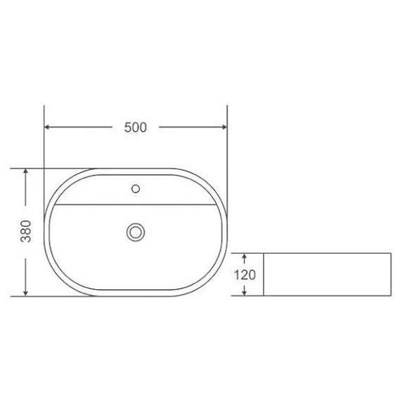 Раковина-чаша Mirsant Shell-0519 50 см - фото 4