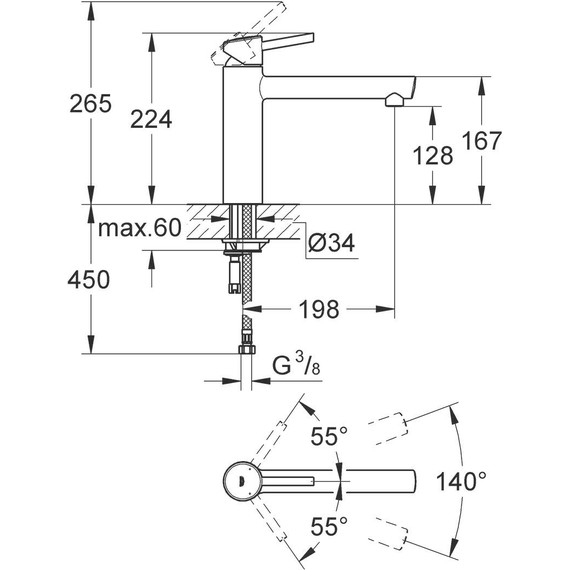 Смеситель для кухни Grohe Concetto 31128001 - фото 4
