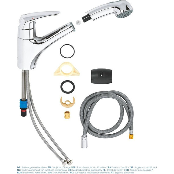 Смеситель для кухни Grohe Eurodisc 32257001 - фото 2