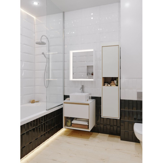 Пенал подвесной Cersanit Louna 35 см SP-SL-LOU/Wh, универсальный - фото 11