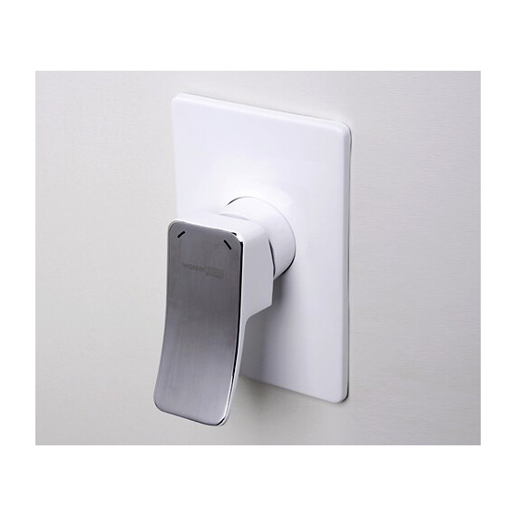 Набор для гигиенического душа WasserKraft A010657WHITE (шланг 120 см), хром/белый - фото 2