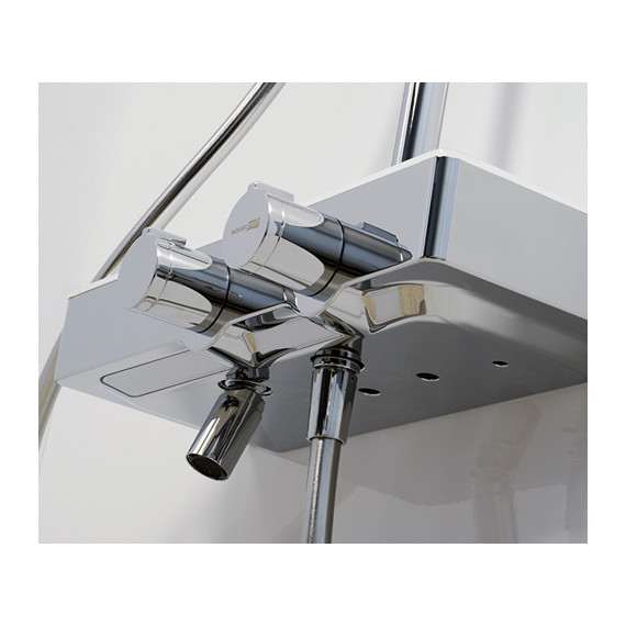 Душевая стойка с термостатом WasserKraft Thermo A11301 - фото, картинка 4 Душевая стойка с термостатом WasserKraft Thermo A11301 - фото 4