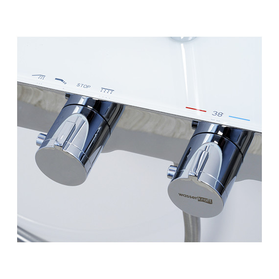 Душевая стойка с термостатом WasserKraft Thermo A11301 - фото, картинка 6 Душевая стойка с термостатом WasserKraft Thermo A11301 - фото 6