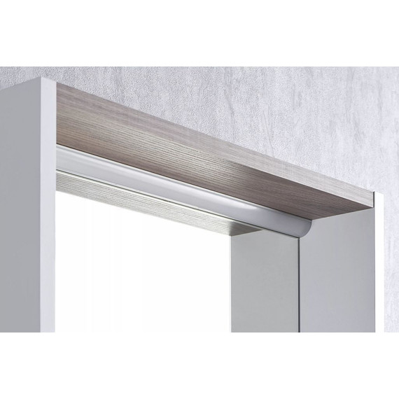 Зеркало Акватон Бэлла 46 см Led 1A221702BBAZ0, белый/дуб джарра - фото 5