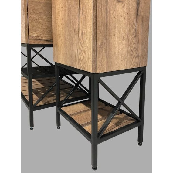 Тумба напольная с раковиной Comforty Бредфорд 90 см, дуб тёмный - фото, картинка 13 Тумба напольная с раковиной Comforty Бредфорд 90 см, дуб тёмный - фото 13