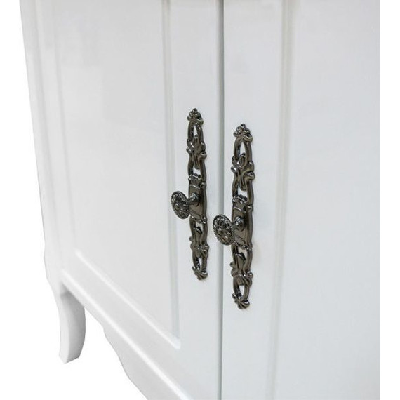 Тумба напольная с раковиной Comforty Версаль 90 см, слоновая кость - фото 8