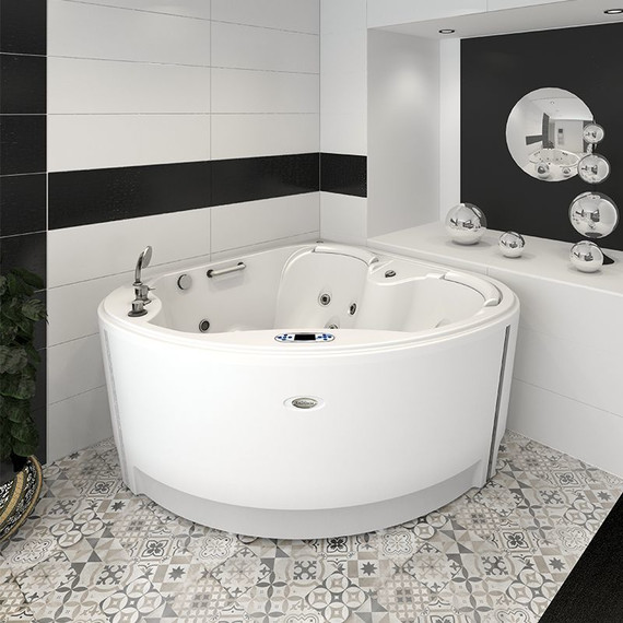 Спа бассейн Радомир Cornelia 170х170 см, (перламутр) - фото 2