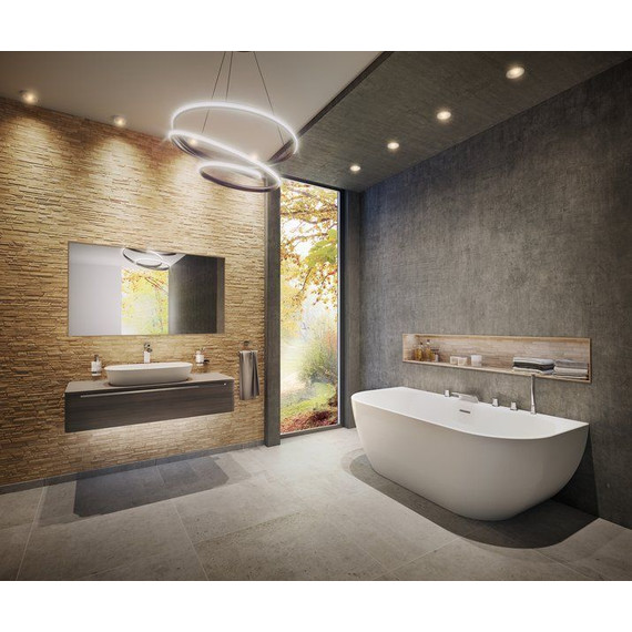 Тумба подвесная со столешницей Ravak Sud 260.01 110 см X000001084, орех - фото, картинка 4 Тумба подвесная со столешницей Ravak Sud 260.01 110 см X000001084, орех - фото 4