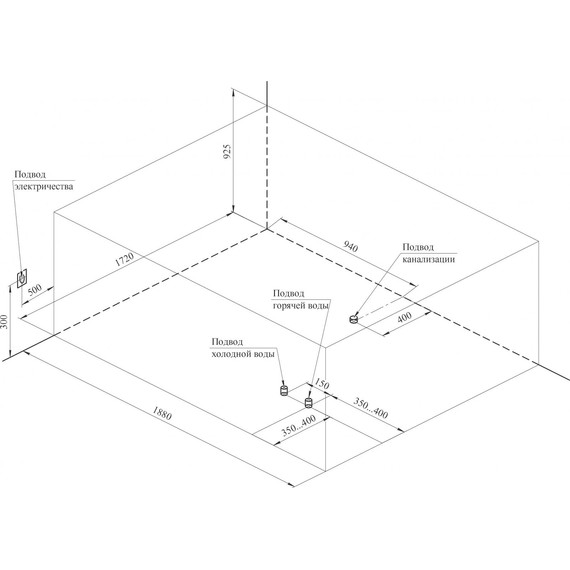 СПА БАССЕЙН Радомир Цезарь 189х174 см, белый - фото 3