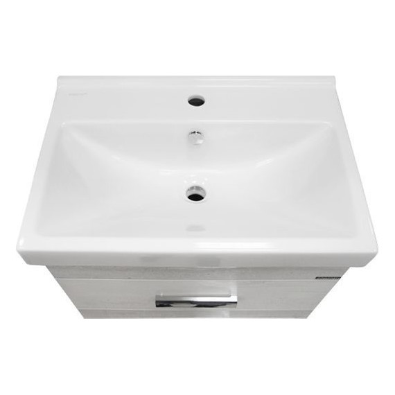 Тумба напольная с раковиной Comforty Никосия 60H 60 см, дуб белый - фото, картинка 8 Тумба напольная с раковиной Comforty Никосия 60H 60 см, дуб белый - фото 8