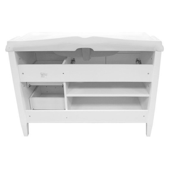 Тумба напольная с раковиной Comforty Палермо 120 см, белый - фото 8