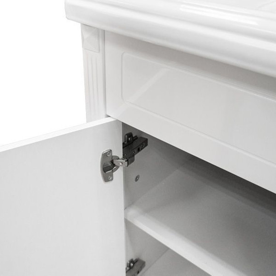 Тумба напольная с раковиной Comforty Севилья 100 см, слоновая кость - фото 10