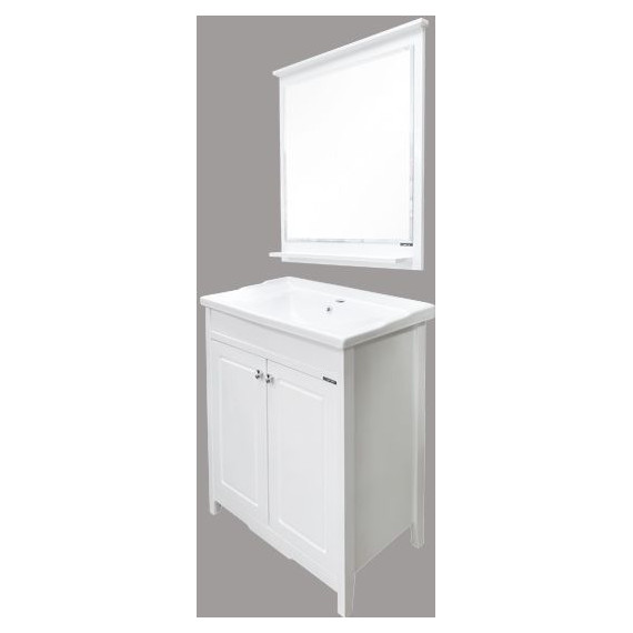 Тумба напольная с раковиной Comforty Тбилиси 70 см, белый - фото, картинка 7 Тумба напольная с раковиной Comforty Тбилиси 70 см, белый - фото 7