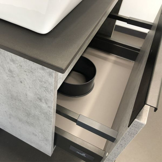 Тумба подвесная с раковиной Comforty Эдинбург 60 см (раковина 9055RA-50), бетон светлый - фото, картинка 9 Тумба подвесная с раковиной Comforty Эдинбург 60 см (раковина 9055RA-50), бетон светлый - фото 9