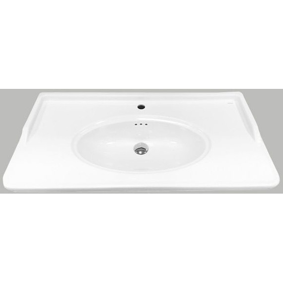 Тумба подвесная с раковиной Comforty Феррара 100 см, белый - фото 4